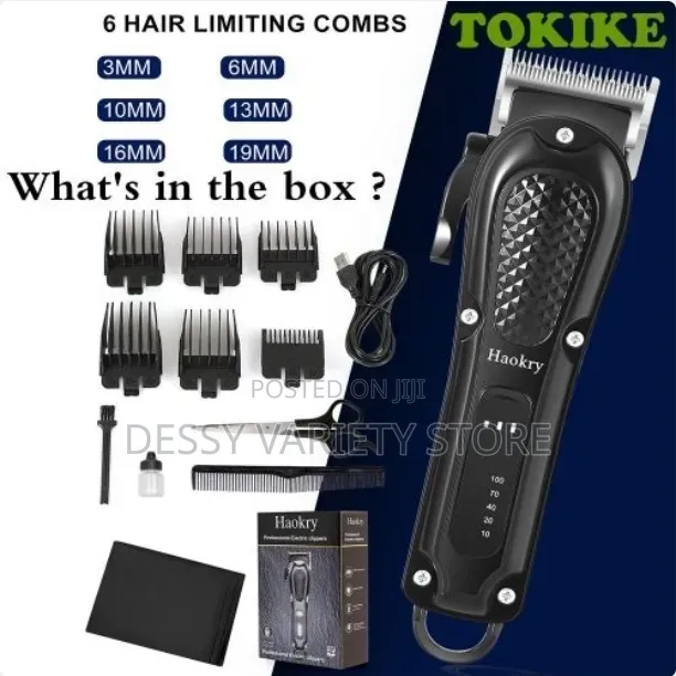 Tokike Professional Hair Clippers Wireless Hair Trimmer High-Power