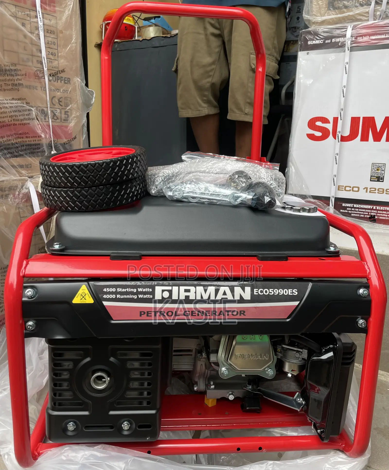 Eco5990es 4.5kva Original Ecological Line Firman Petrol Generator