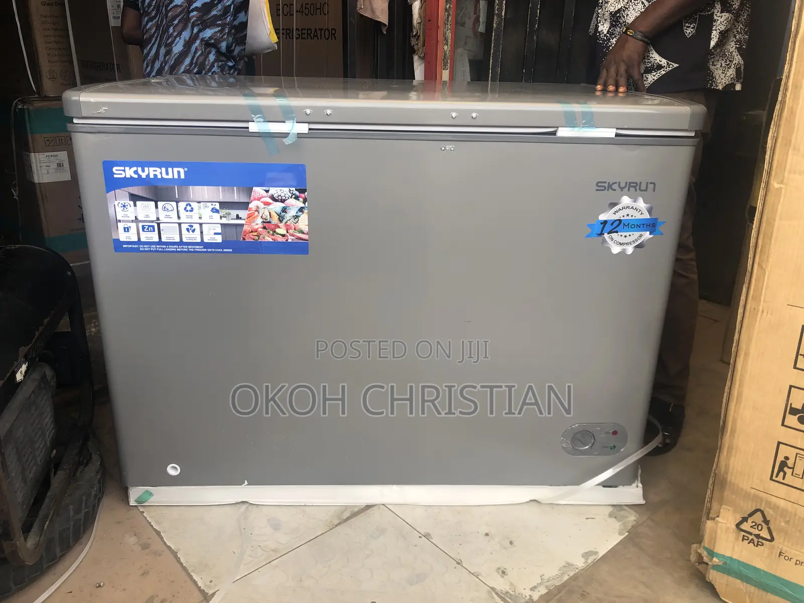 Skyrun 300liters Inverter Chest Freezer