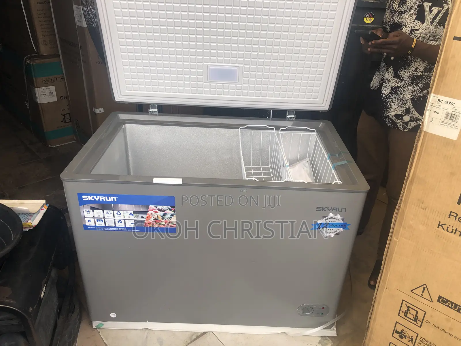 Skyrun 300liters Inverter Chest Freezer