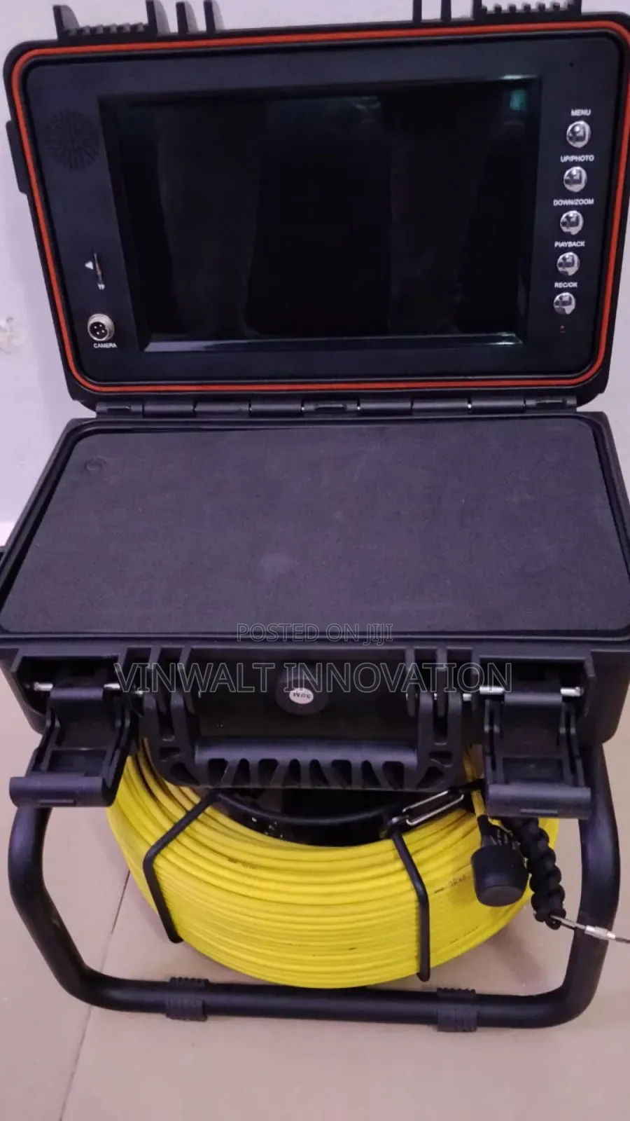 Industrial Borescope Endoscope 50m Probe Length
