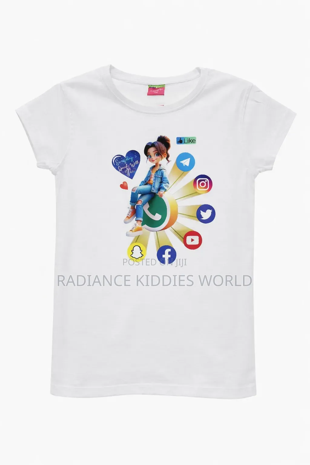 Girl T-shirts, Polo, Round-necks