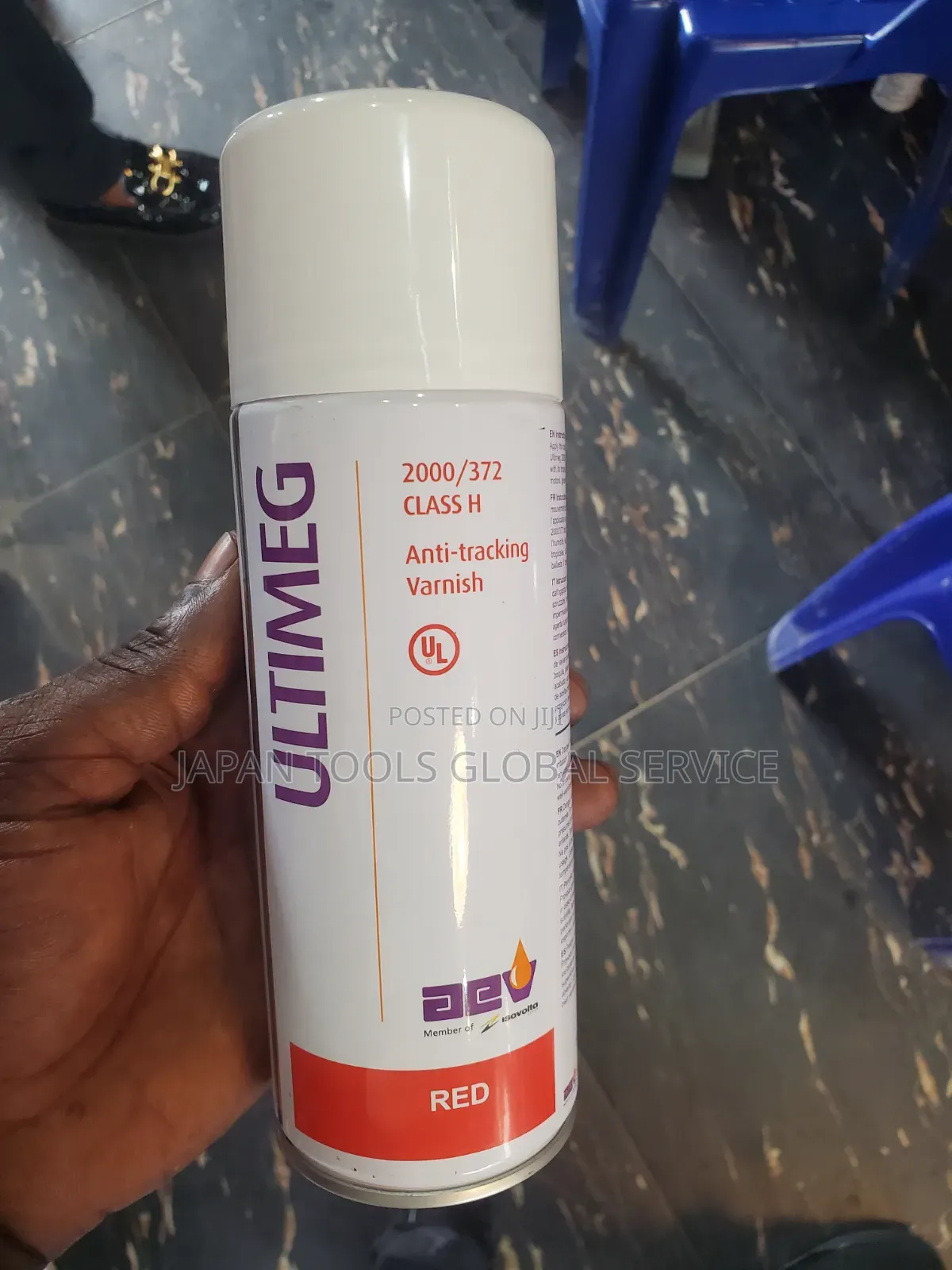 Ultimeg Varnish Red /Anit Tracking Varnish 2000/372 Class H