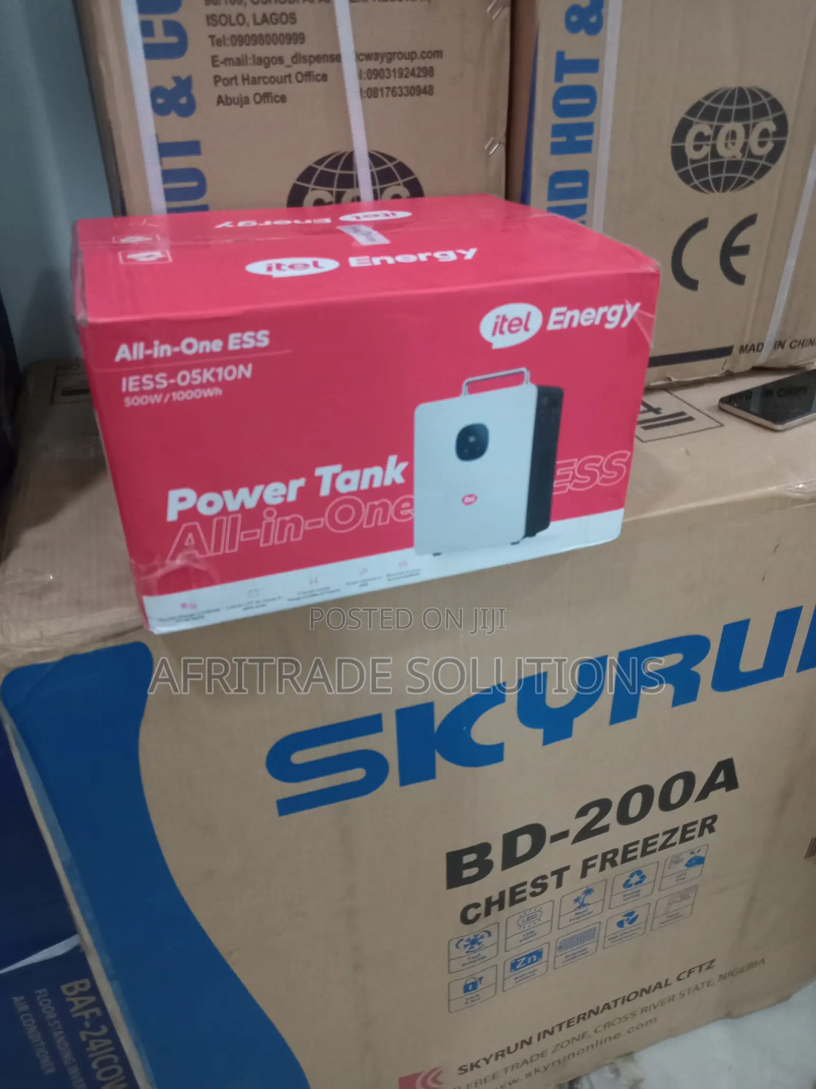 Itel Power Tank Iess-05k10n Portable Home Generator