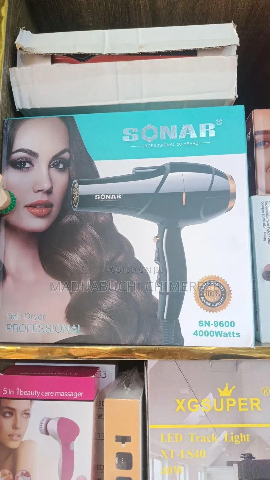 Sonar Sn-9600 Professional Hair Dryer 4000w