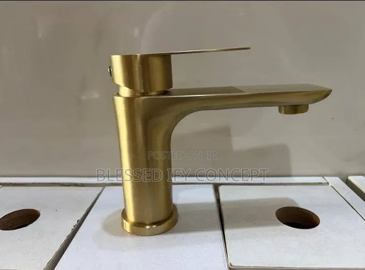 Quality Gold Basin Mixer Tap