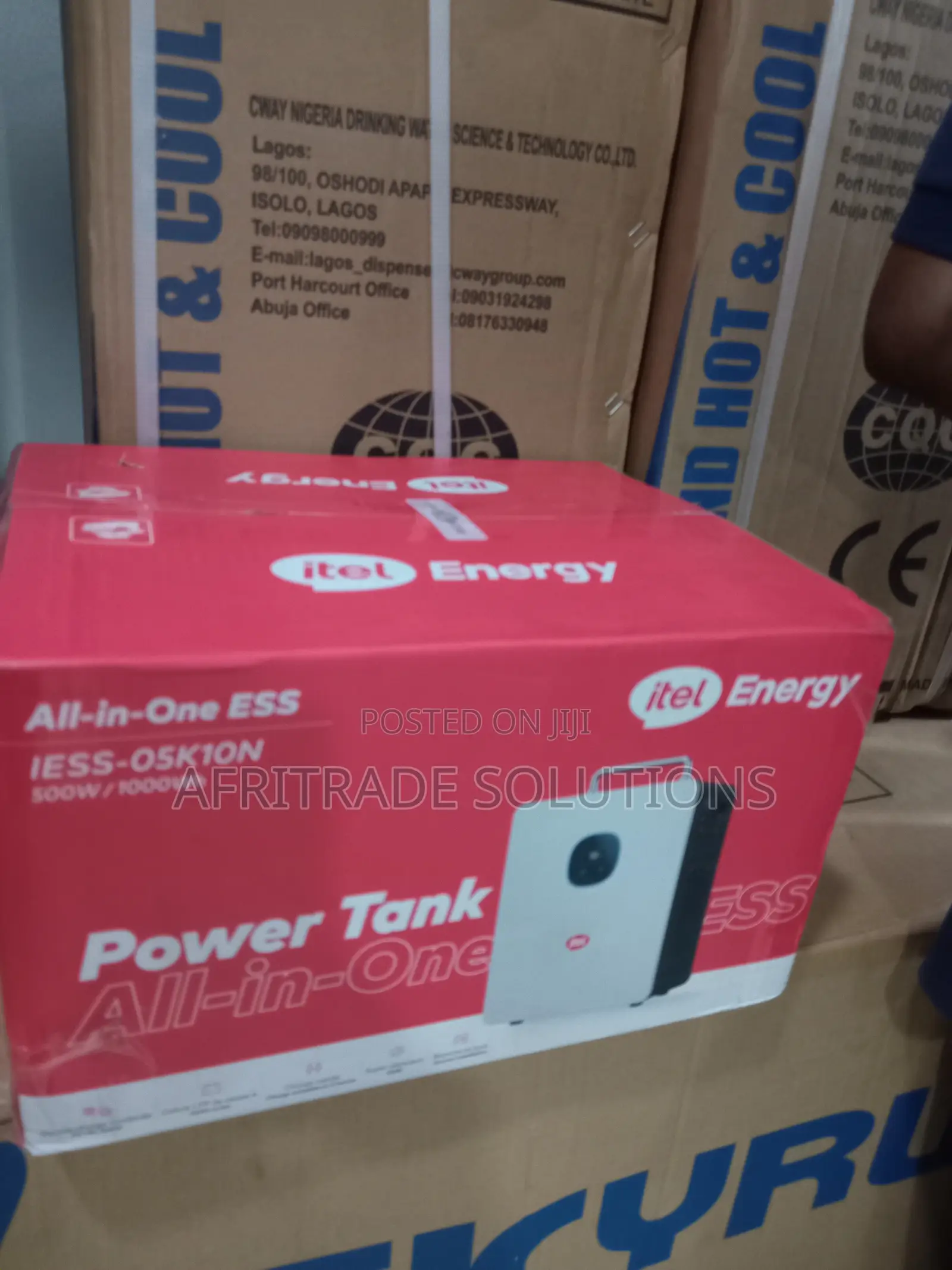 Itel Power Tank Iess-05k10n 500w Lithium Power Station