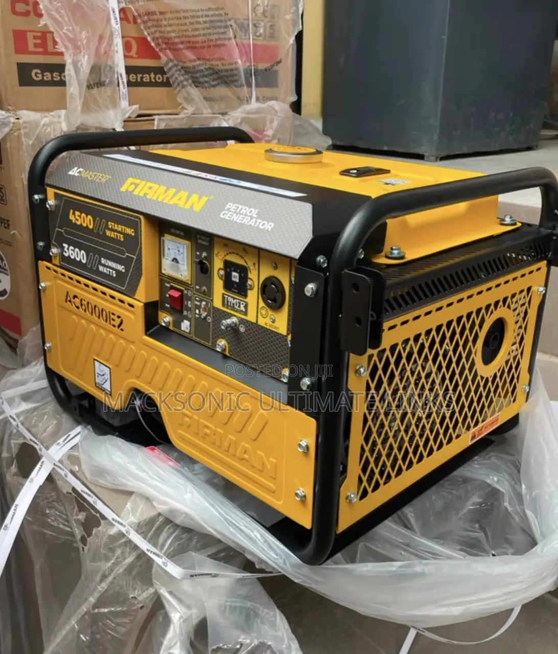 4.5kva Ac Master Firman Generator 100%Copper With Warranty