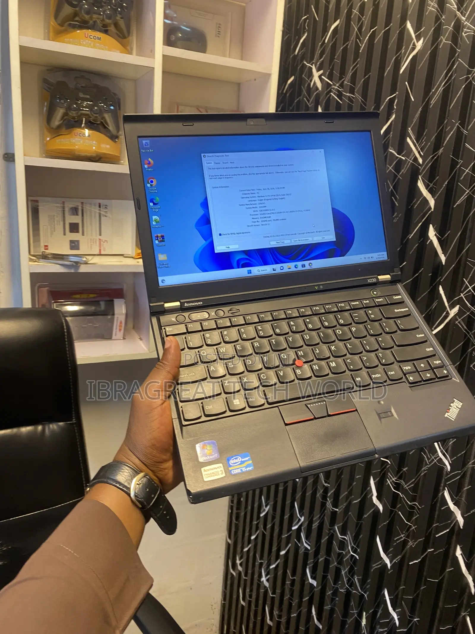 Laptop Lenovo ThinkPad X230 8GB Intel Core i5 HDD 320GB