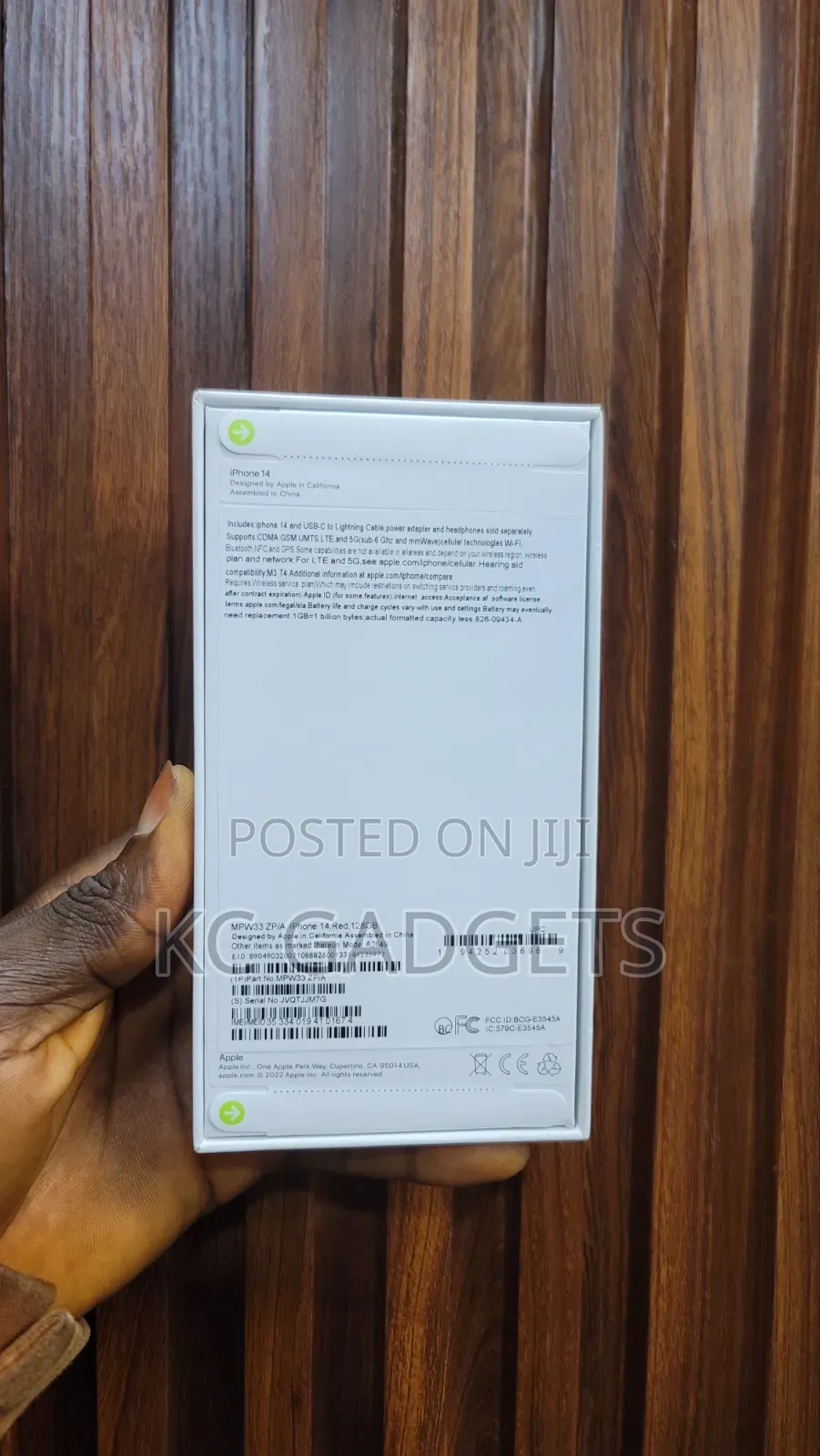 New Apple iPhone 14 128 GB Red