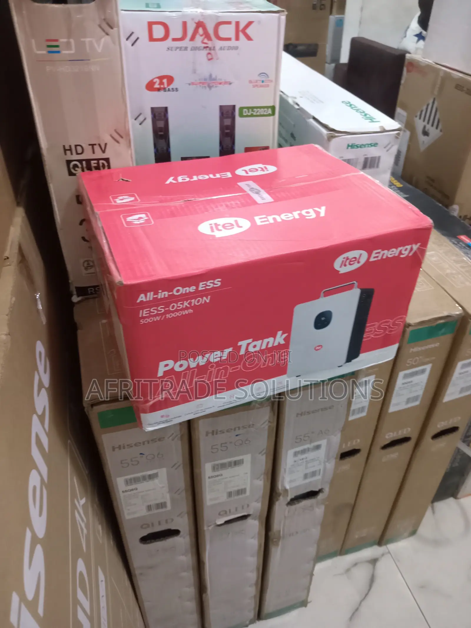 Itel Iess-05k10n Portable Power Station for Office Home