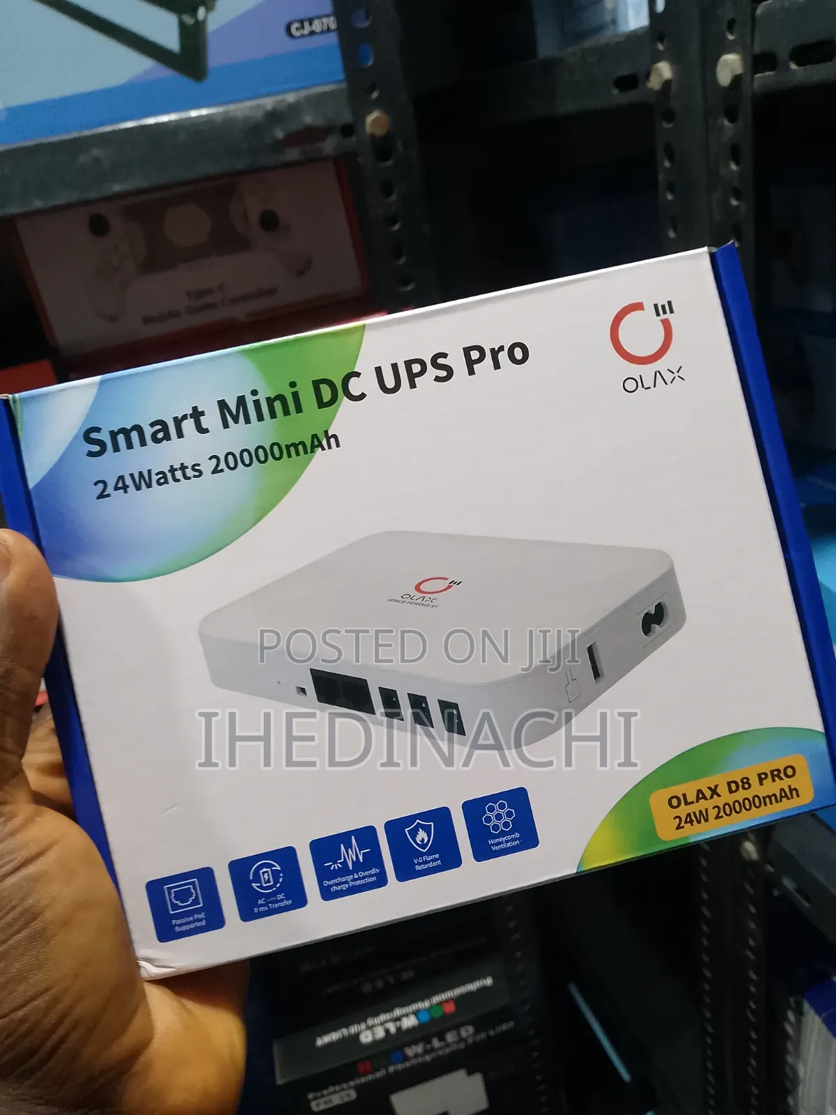 20,000mah 24w Mini Ups Router Power Bank for Wifi Router