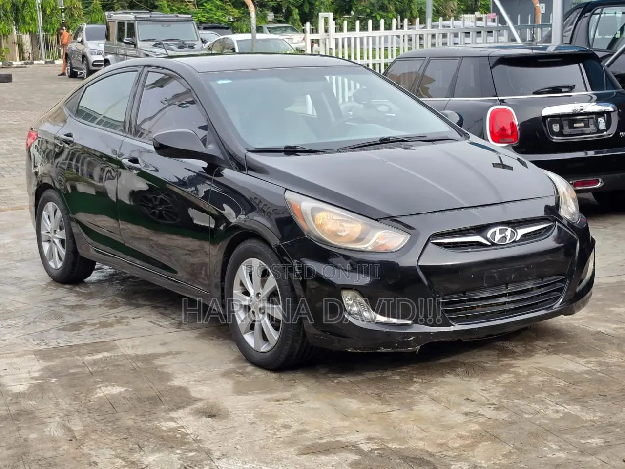 Hyundai Accent 2012 Black