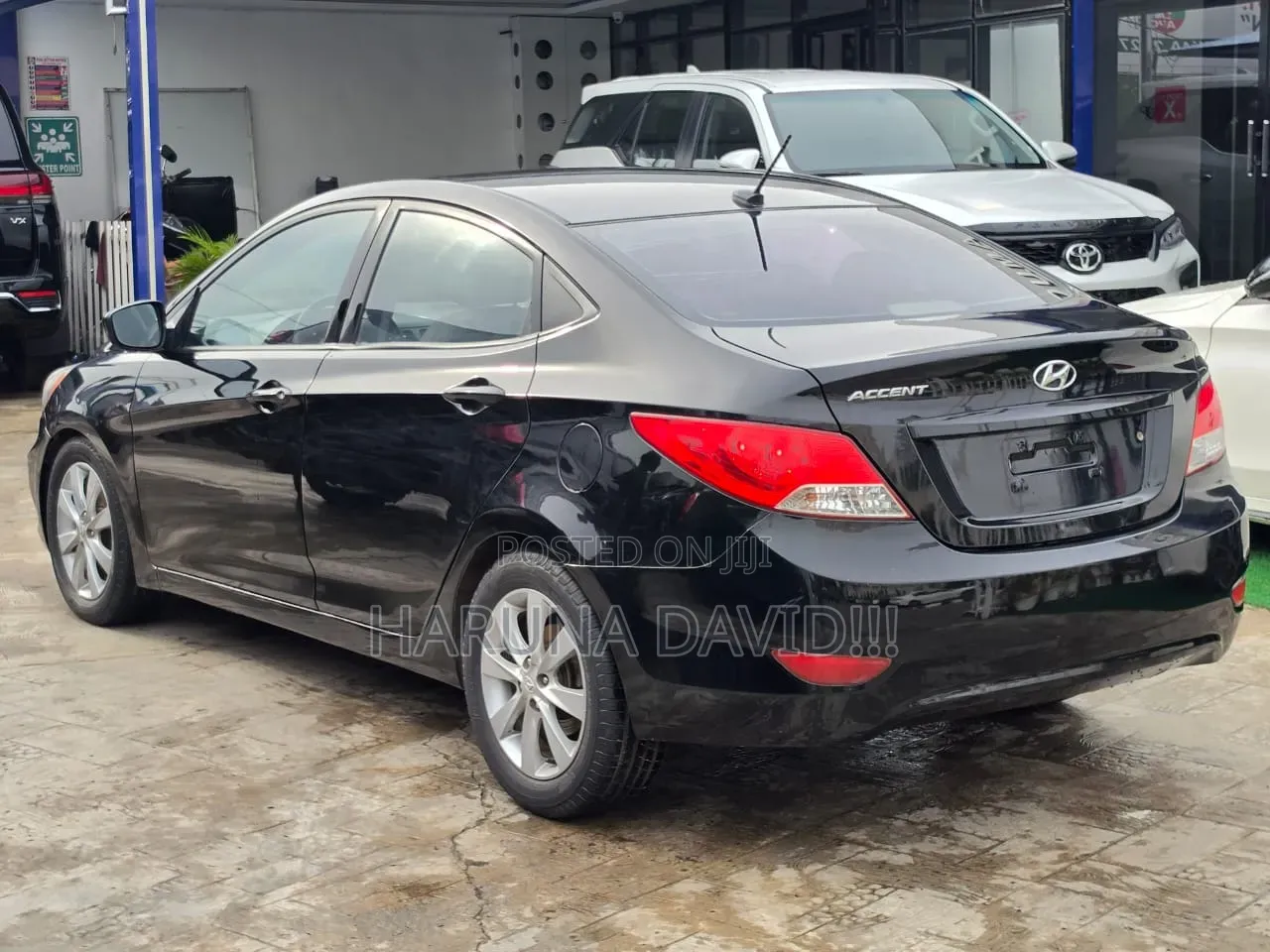 Hyundai Accent 2012 Black