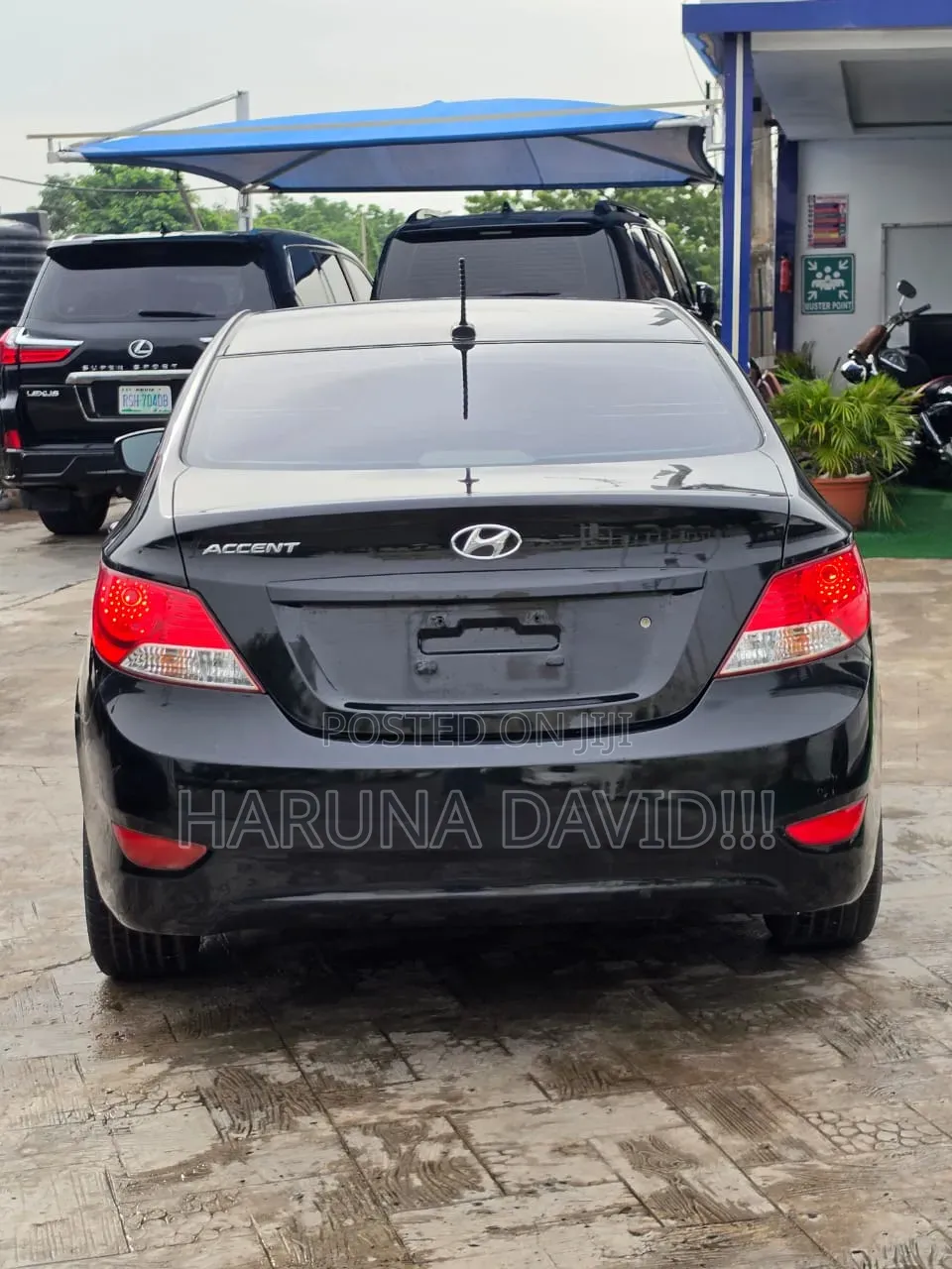 Hyundai Accent 2012 Black