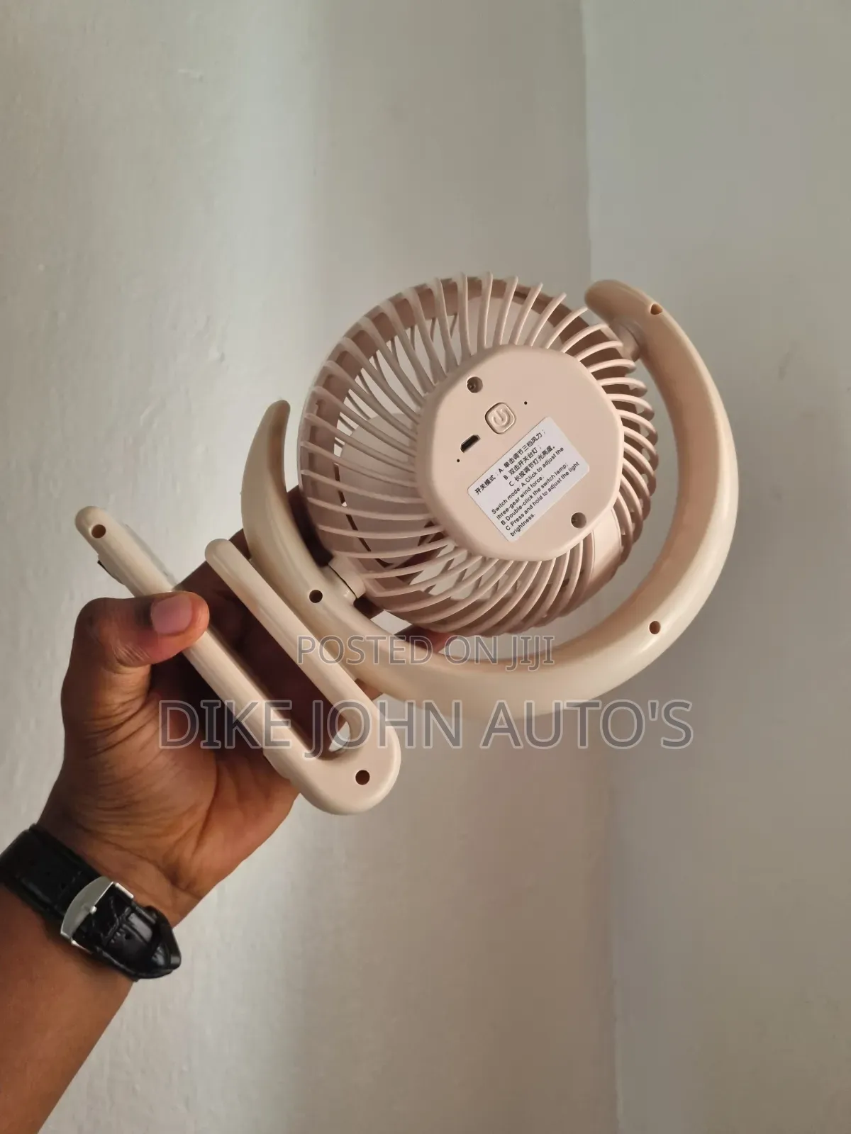 Rechargeable Multi Functional Fan