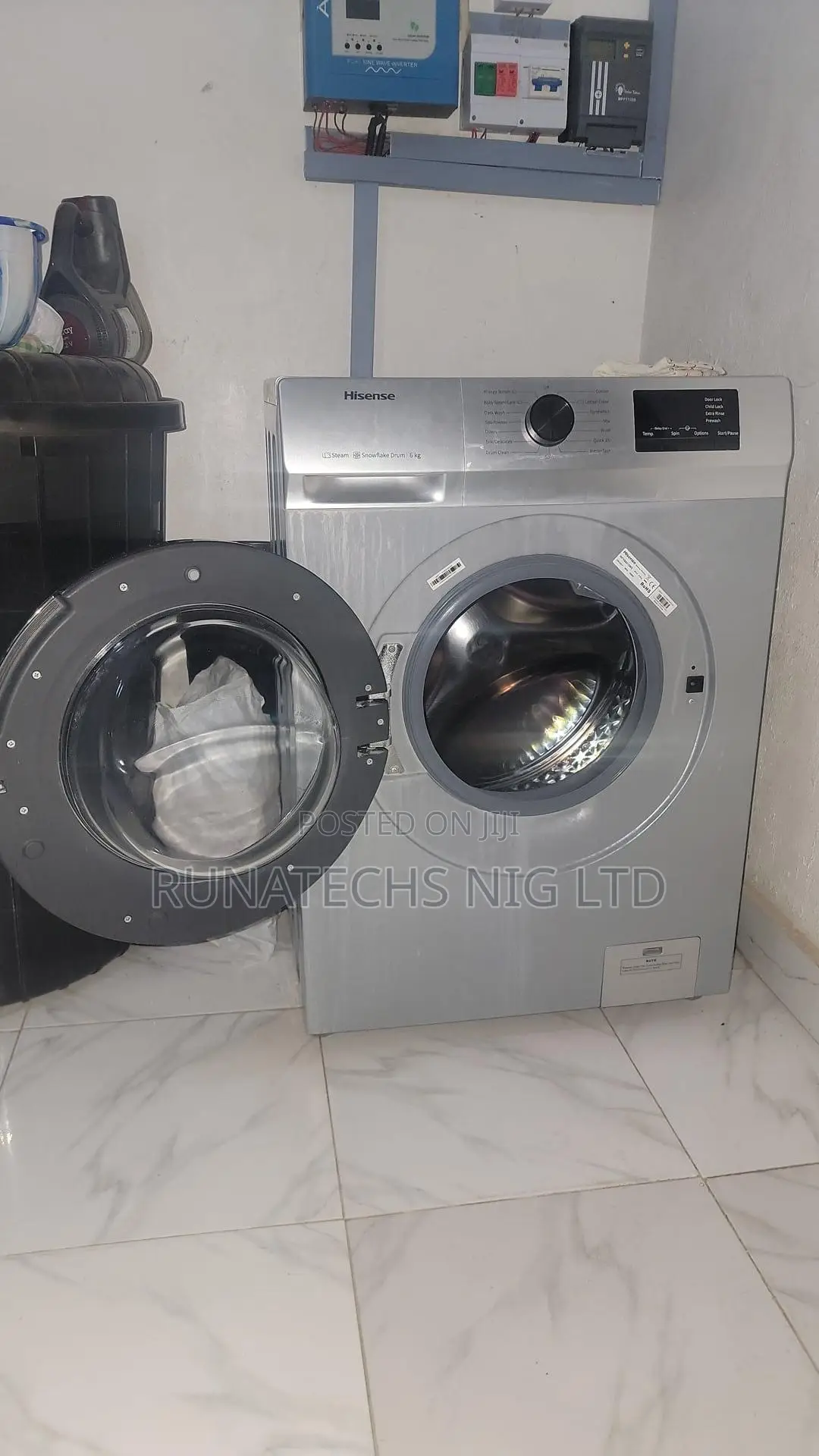 Hisense Smart 6kg Automatic Washing Machine Dry Spin Uk Used