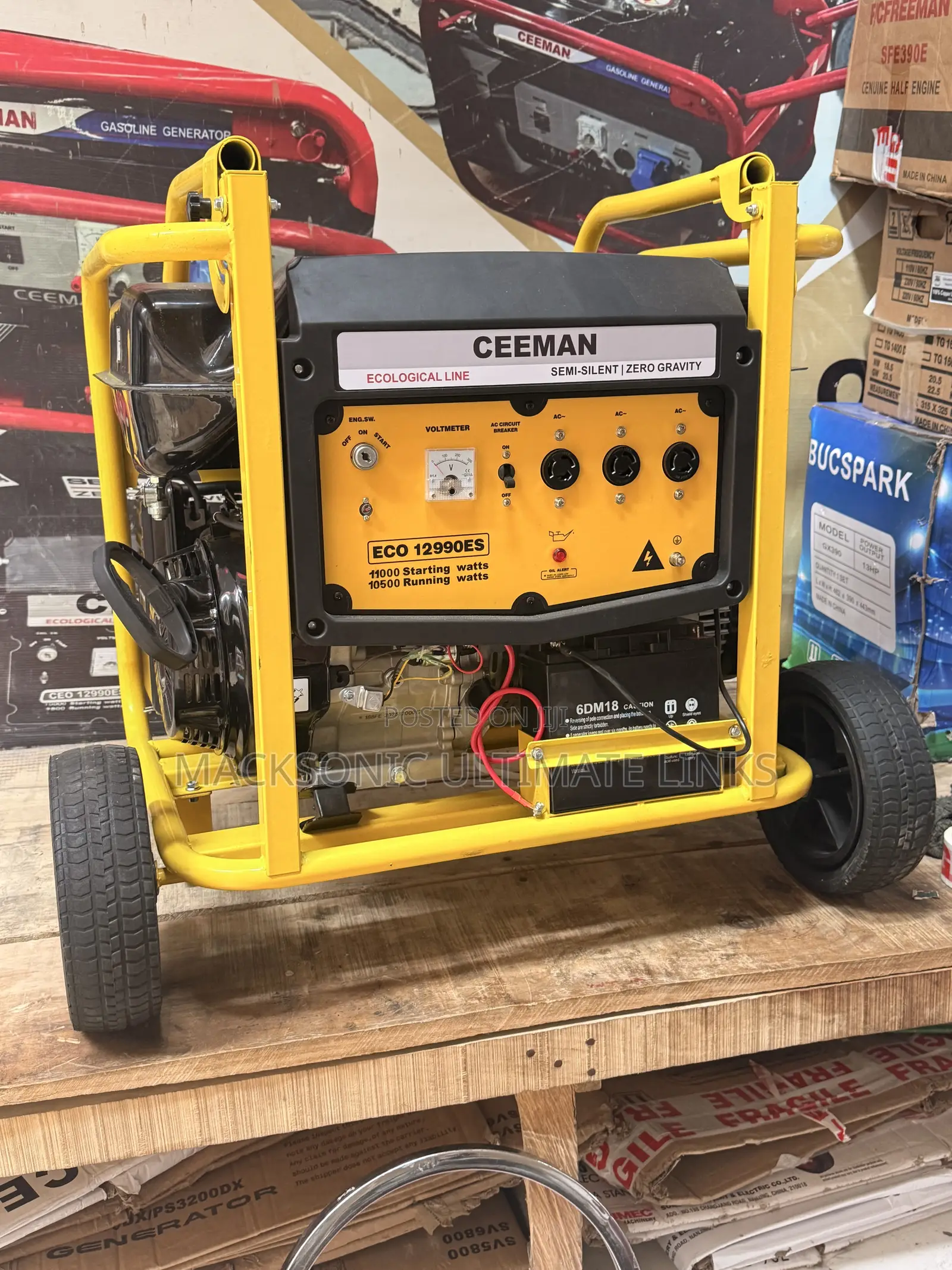 11kva Cee Man Ecological Generator 100%Copper With Warranty