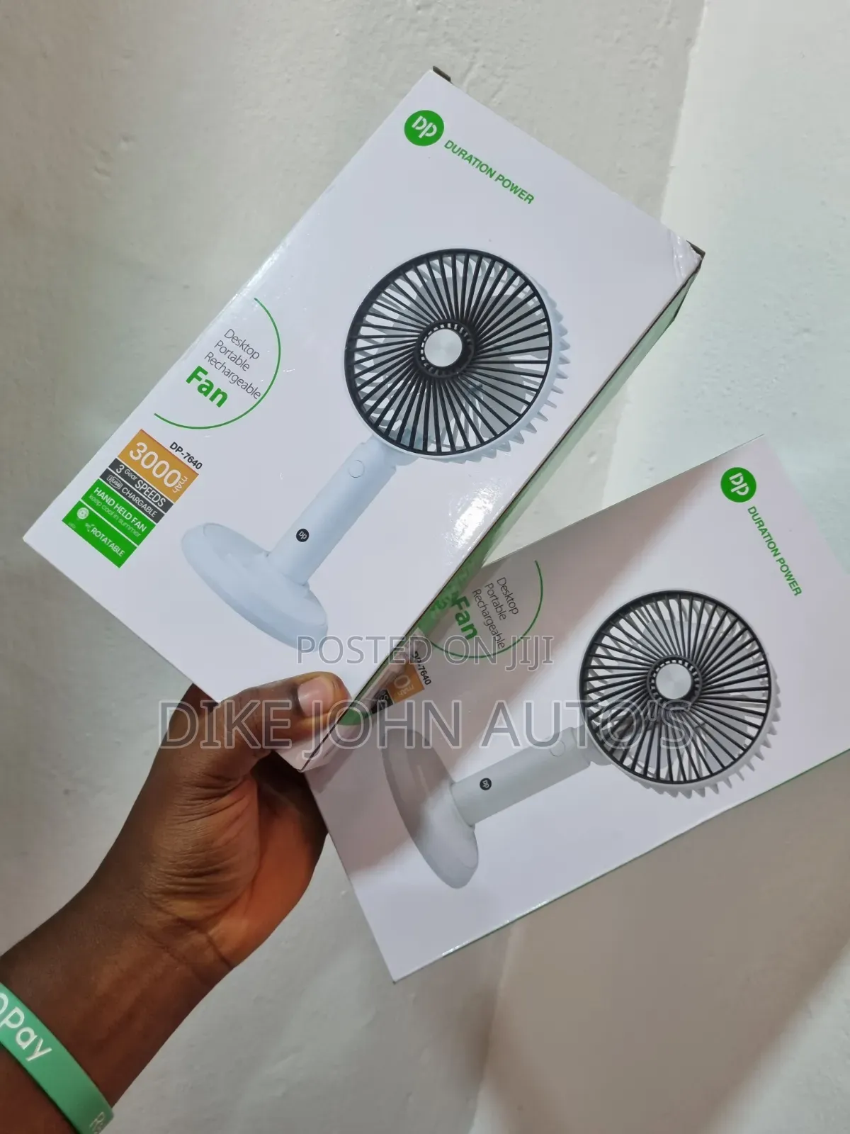 Portable Rechargeable Fan