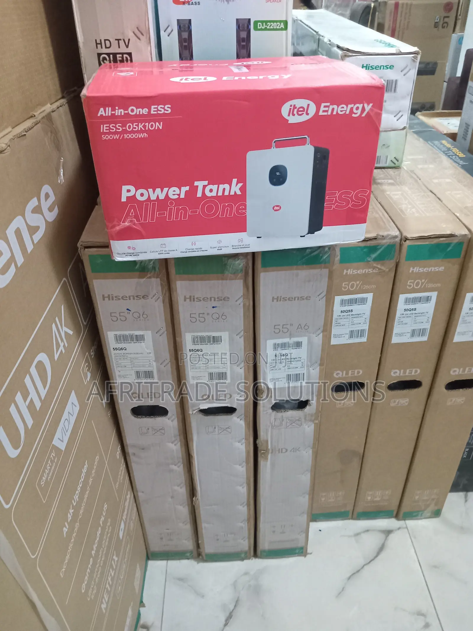Itel Power Tank Iess-05k10n Premium 500w Energy Backup
