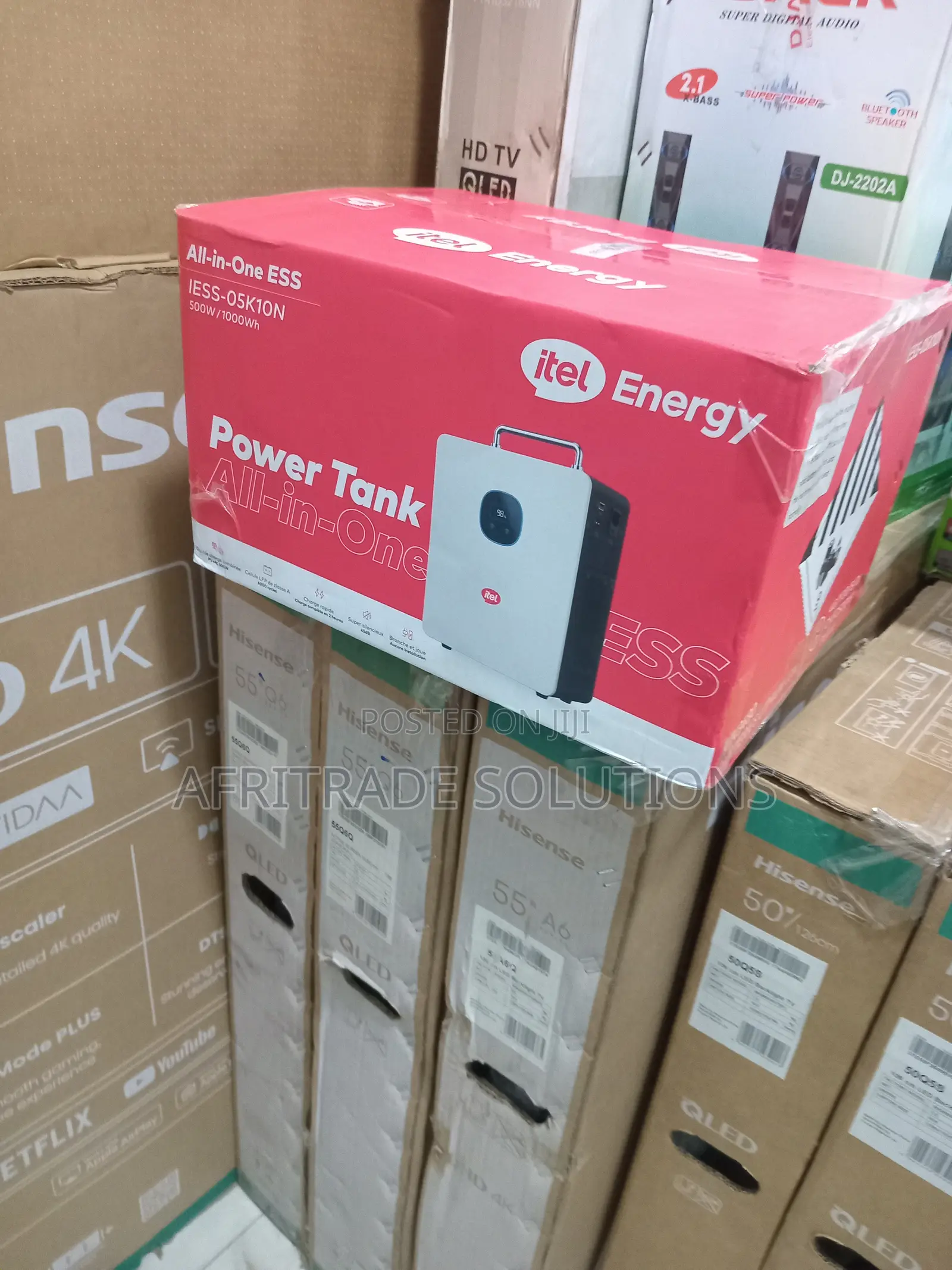 Itel Power Tank Iess-05k10n Compact Portable Generator