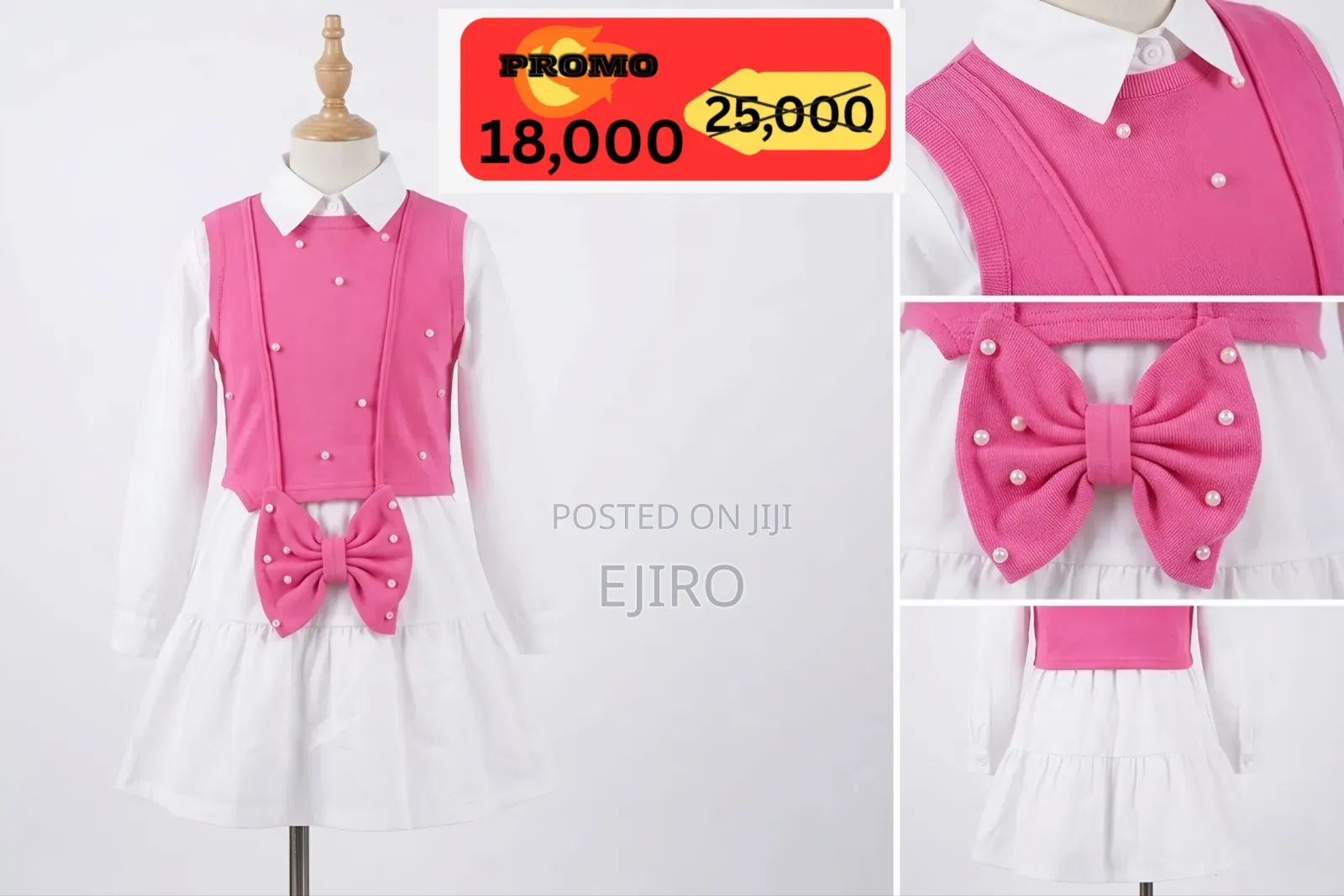Girls 3pcs Gown