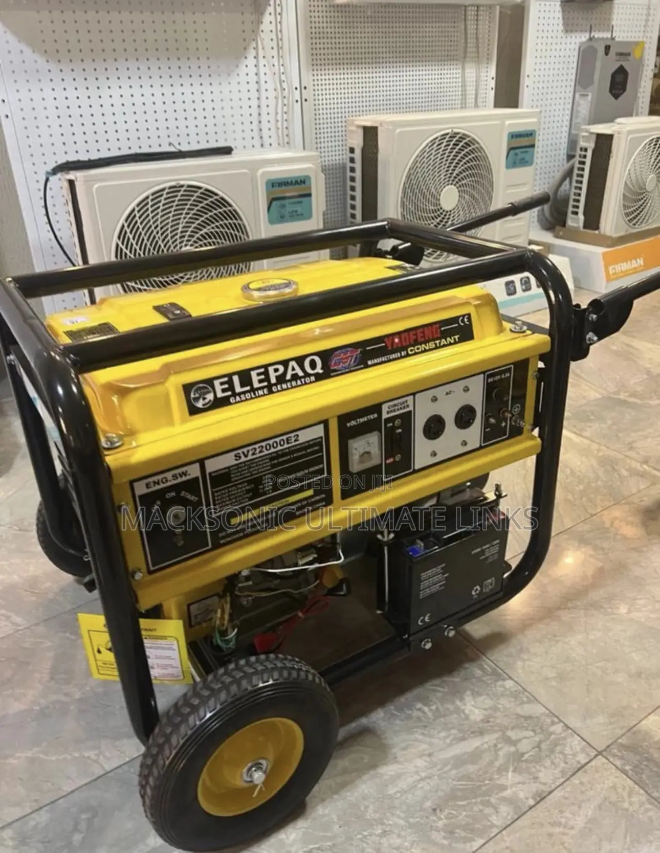 11kva Elepaq Constant Generator With 100%Copper Coil
