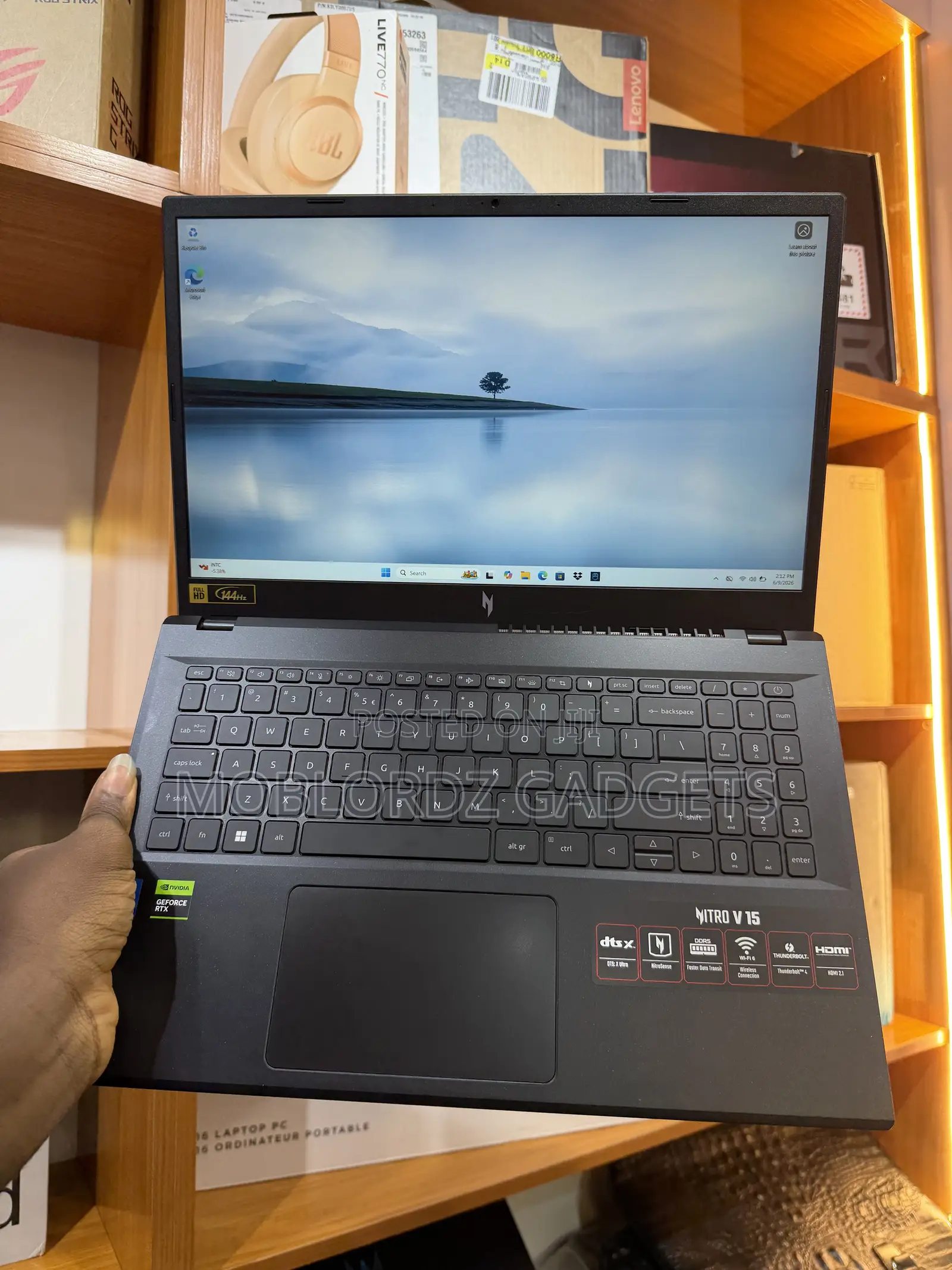 Laptop Acer Nitro V 15 16GB Intel Core i7 SSD 512GB