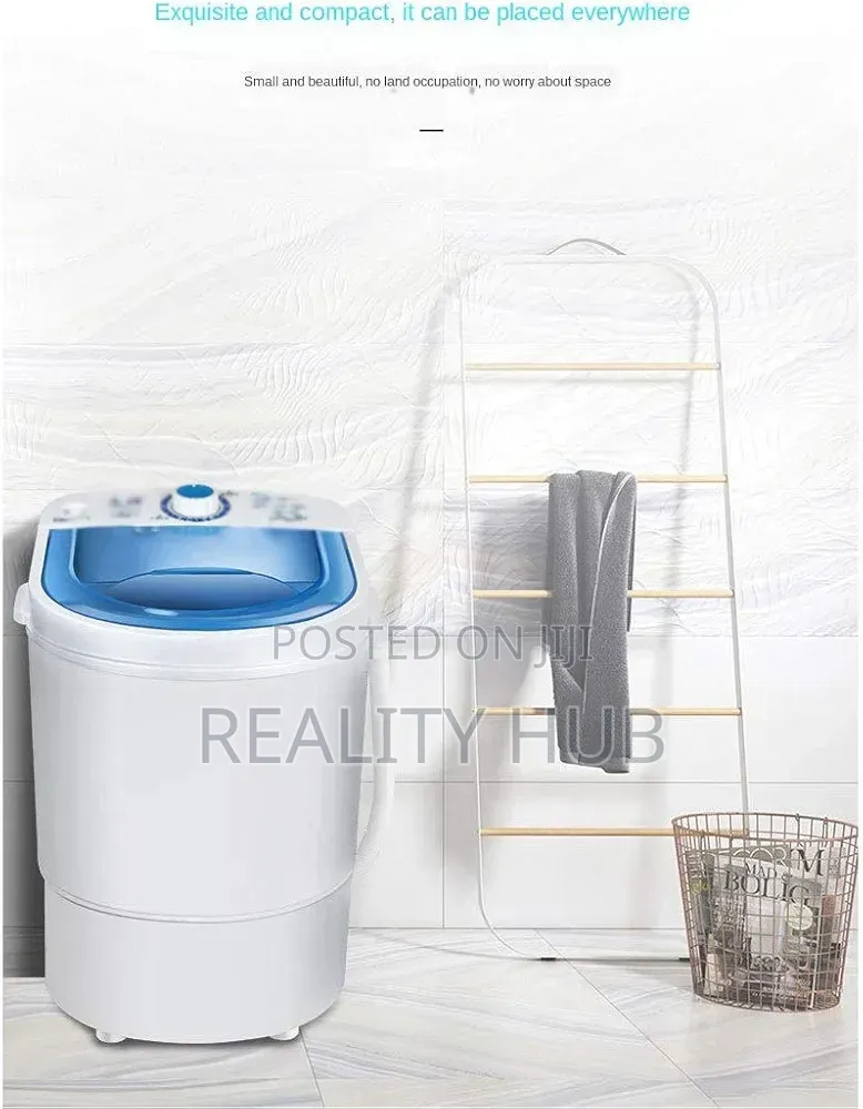 4.5kg Mini Washing Machine Single Tub Kids Clothes Washer Dryer