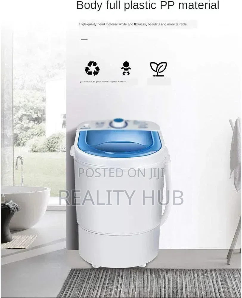 4.5kg Mini Washing Machine Single Tub Kids Clothes Washer Dryer