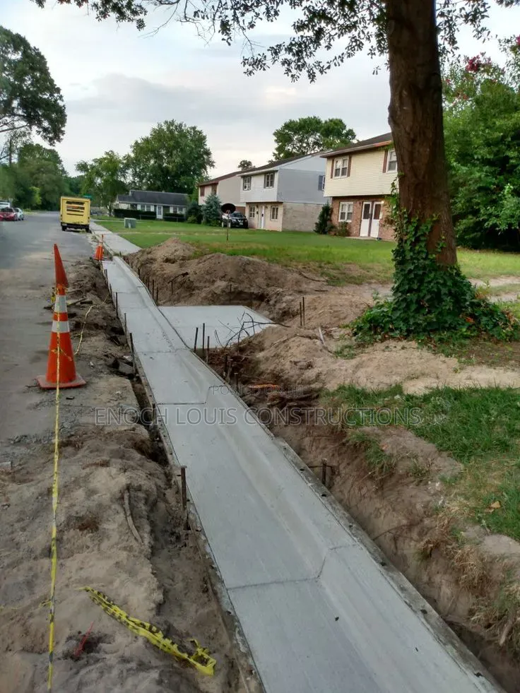 We Build It Once.Build It To Last. Trailer Concrete Roads Construction