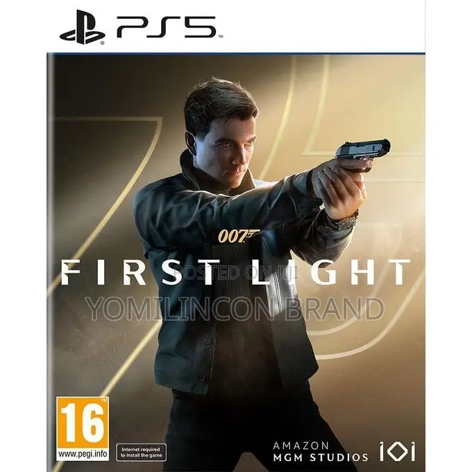 007 First Light Ps5 Brand New Sealed Disc