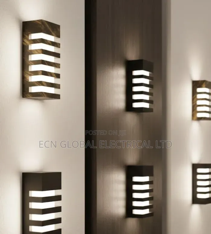 Durable Outdoor Wall Light K-73009-Gy– Modern Grey Fence/Corridor Lamp