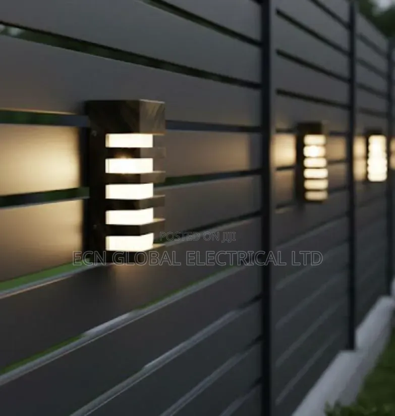 Durable Outdoor Wall Light K-73009-Gy– Modern Grey Fence/Corridor Lamp