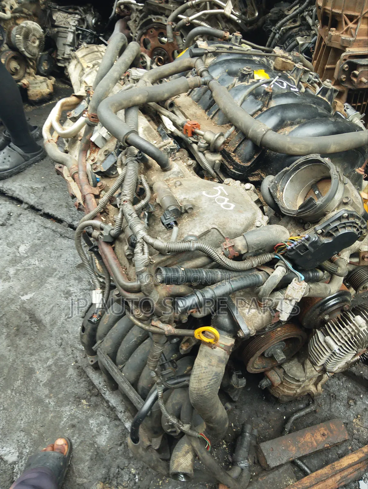 Toyota Land Cruiser Tokubo Engine 3ur