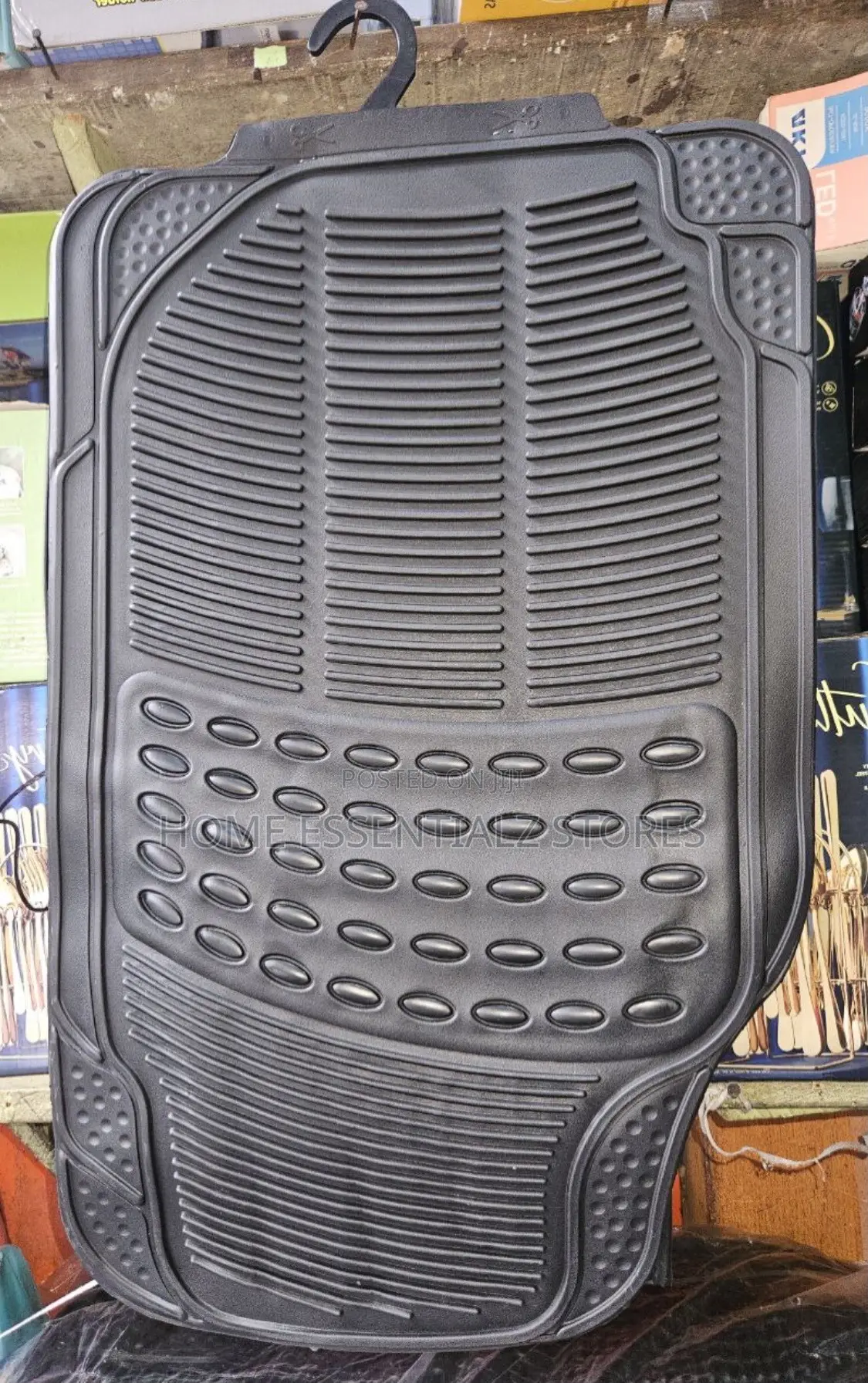 Universal Heavy Duty Rubber Car Mats - Waterproof Floor Car Mat Set