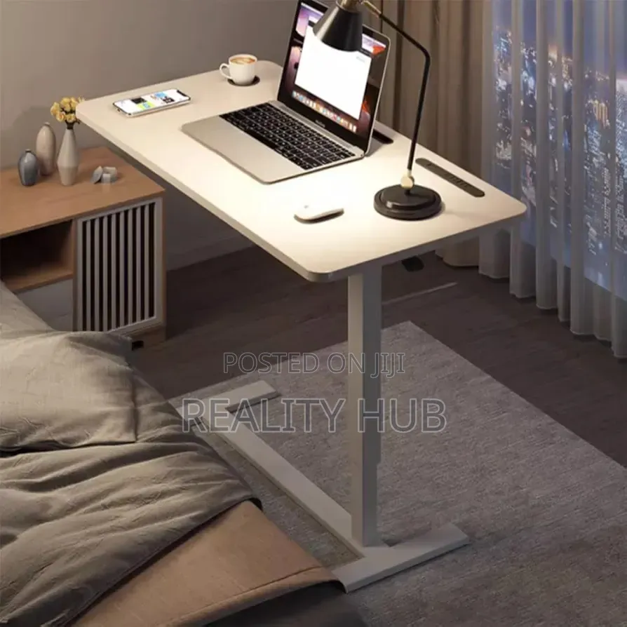 Laptop Table Desk Height Adjustable Laptop Table With Rotating Wheels
