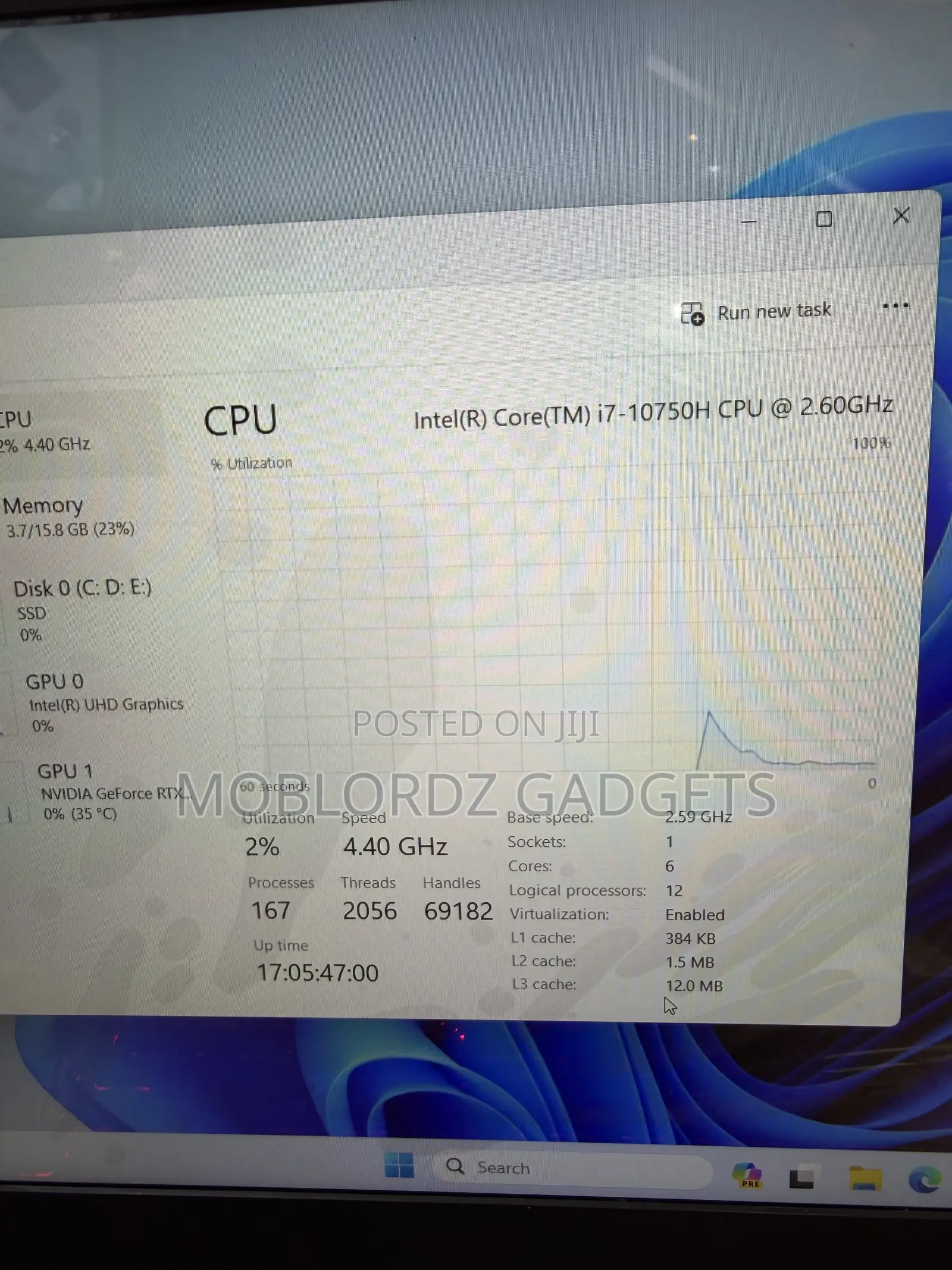 Laptop HP Omen 15 16GB Intel Core i7 SSD 512GB