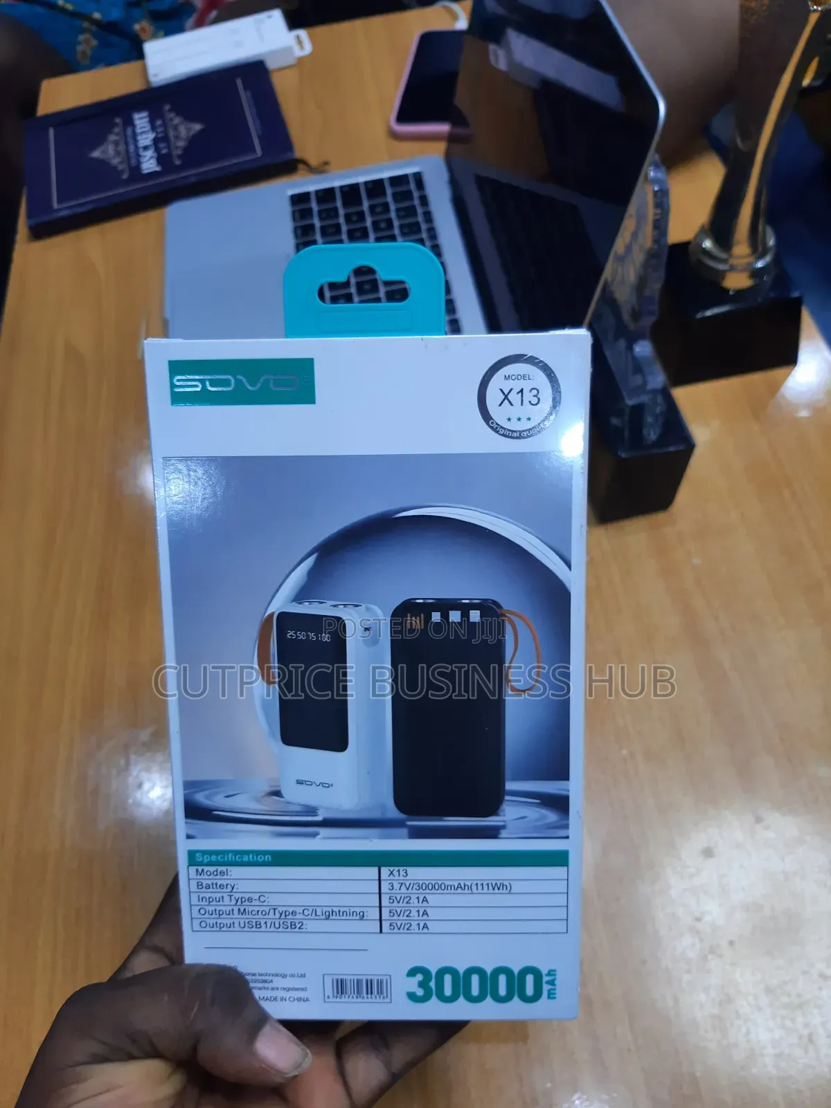 Sovo Power Bank (30000 Mah )