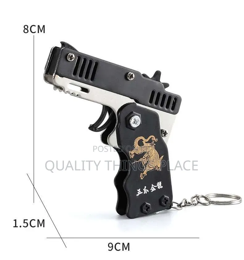 Mini Rubber Band Toy Gun