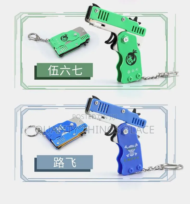 Mini Rubber Band Toy Gun