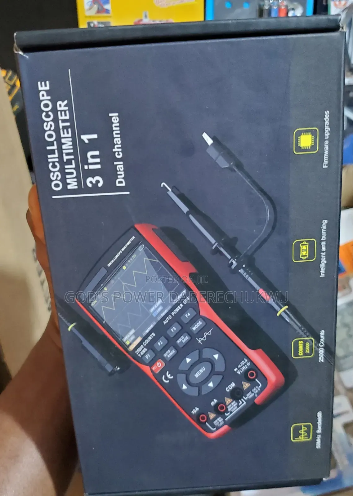 Zoyi Zt-702s Handheld Digital Oscilloscope Multimeter, a 3-in-1 Device