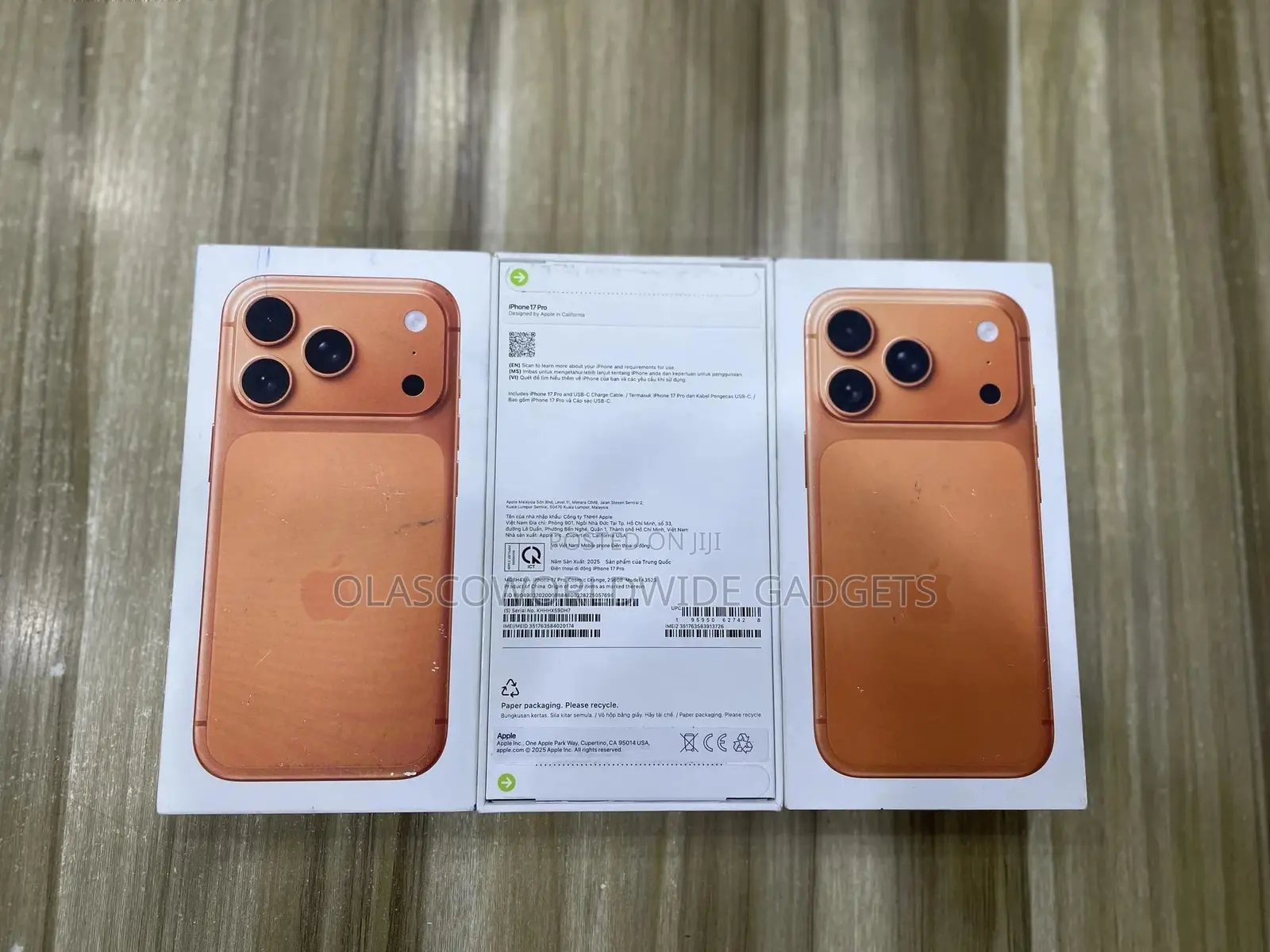 New Apple iPhone 17 Pro 256 GB Orange