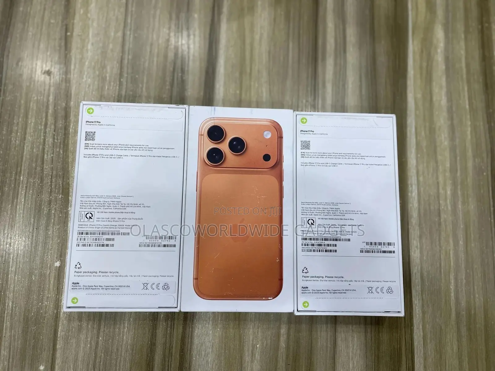 New Apple iPhone 17 Pro 256 GB Orange
