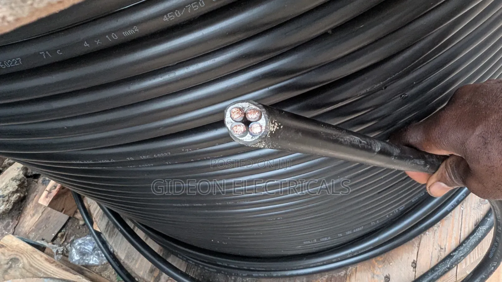 10mm X 4core Flexible Cable