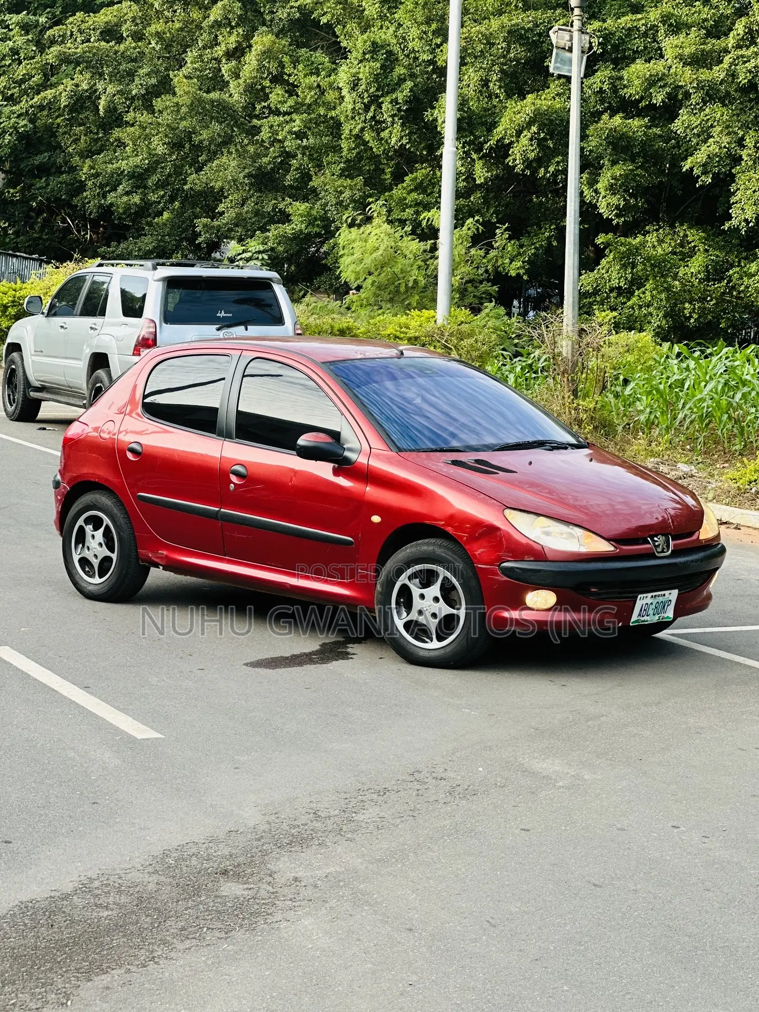 Peugeot 206 2004 Red