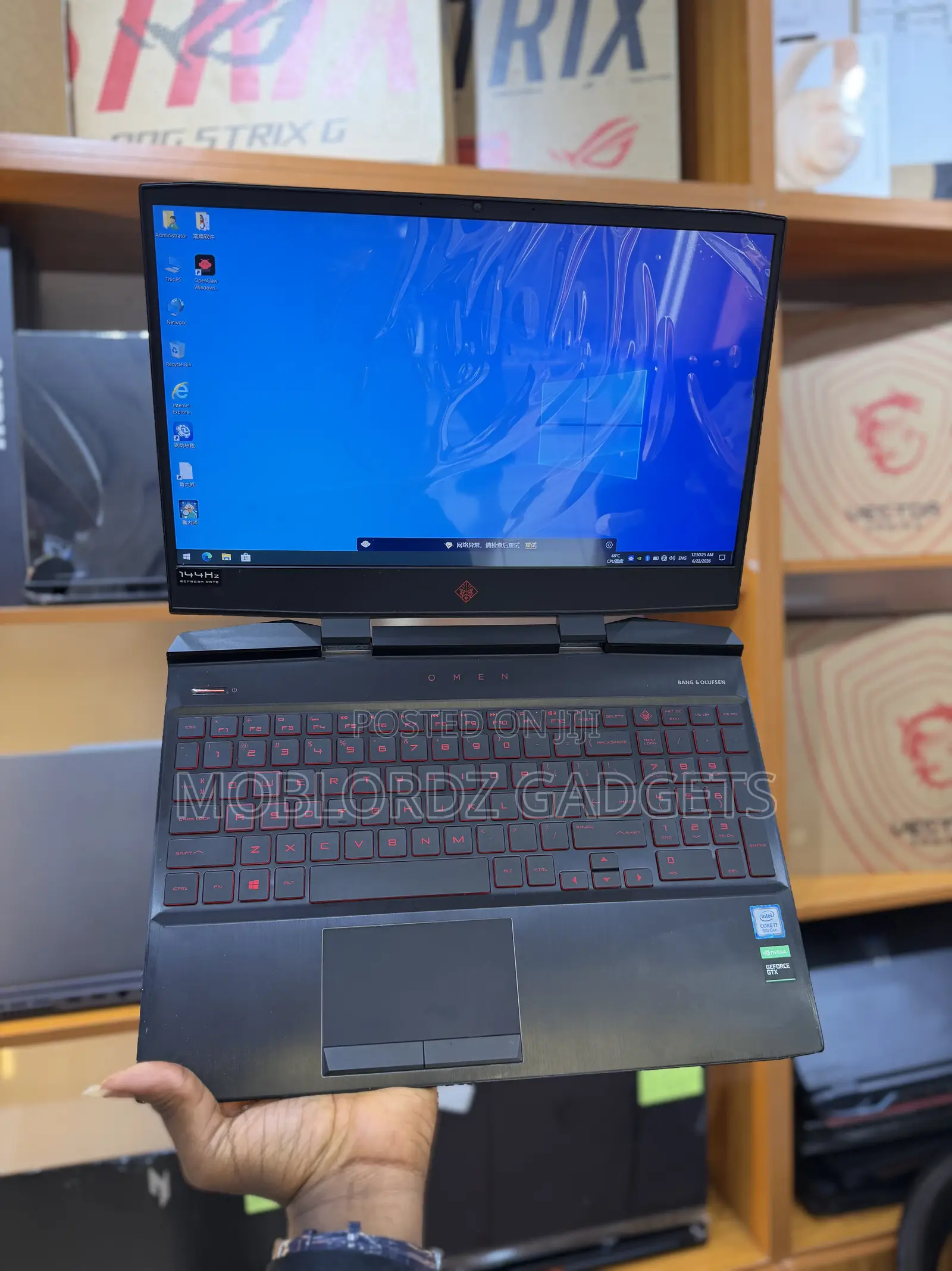 Laptop HP Omen 15 16GB Intel Core i7 SSD 512GB