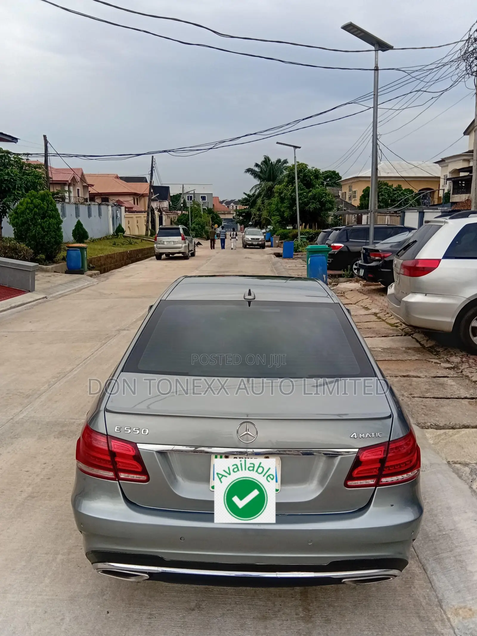 Mercedes-Benz E550 2015 Gray