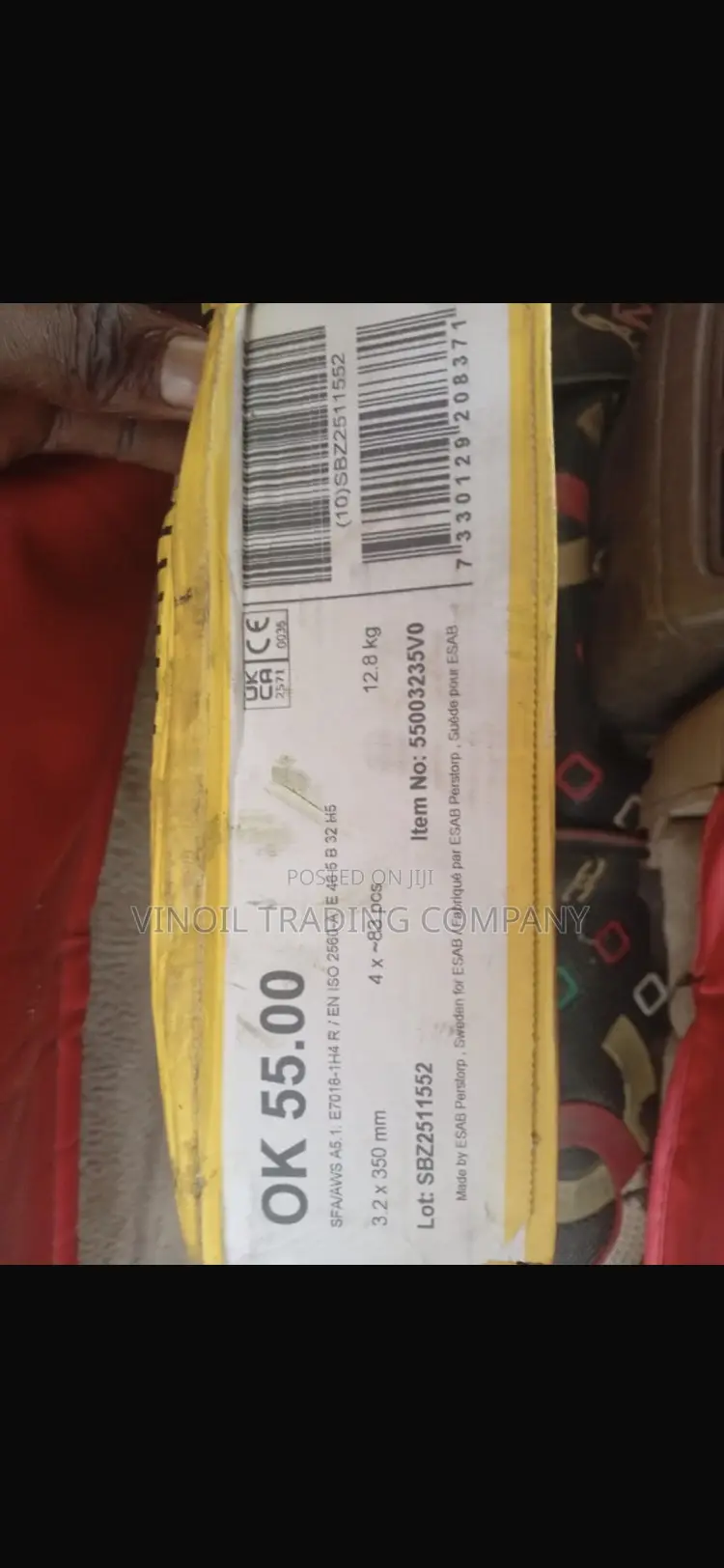 Esab Vacpactm Welding Electrode