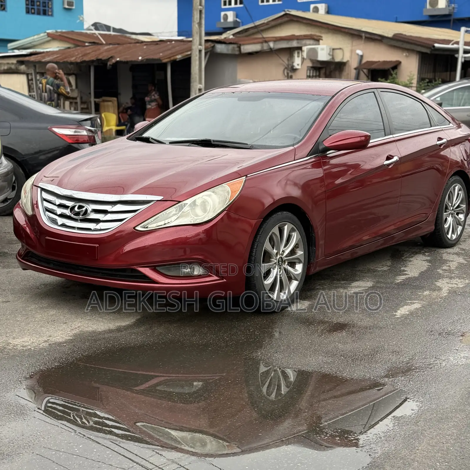 Hyundai Sonata SE Sedan FWD (2.4L 4cyl 6A) 2012 Red